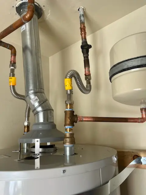 Water heater installation and plumbing repair in Hilliard